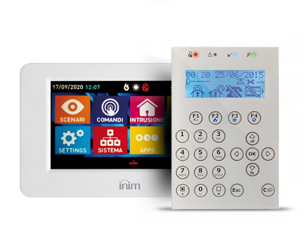 INIM riasztórendszer szerelés